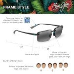 Maui Jim Laulima Polarized Rectangle Sunglasses