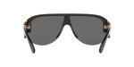 Versace Black Frame Sunglasses with Dark Grey Lenses