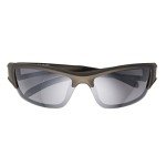 Panama Jack Polarized Silver Flash Blade Sunglasses