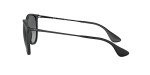 Ray-Ban Erika Round Polarized Sunglasses - Black/Grey