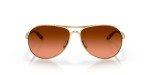 Oakley Women's Feedback Gold Aviator Sunglasses