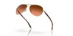 Oakley Women's Feedback Gold Aviator Sunglasses