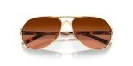 Oakley Women's Feedback Gold Aviator Sunglasses