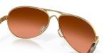 Oakley Women's Feedback Gold Aviator Sunglasses