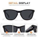 Trendy Women’s Polarized Designer Sunglasses with UV Protection