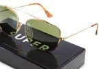 Retrosuperfuture Primo Gold & Green Sunglasses
