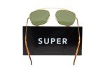 Retrosuperfuture Primo Gold & Green Sunglasses