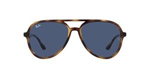 Ray-Ban RB4376 Aviator Sunglasses - Havana/Dark Blue