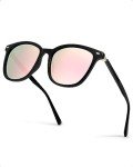 Myiaur Women's Trendy Polarized UV400 Sunglasses