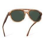 WearMe Pro Rounded Aviator Sunglasses - Polarized Lenses