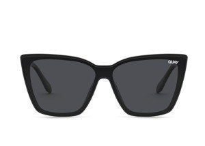 Quay Women's Oversized Polarized Cat Eye Sunglasses