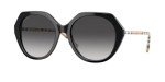 Burberry Vanessa Black Grey Gradient Sunglasses