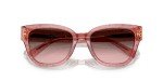 COACH Women's Butterfly Sunglasses, Tea Rose Gradient