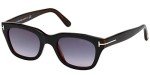 Tom Ford Snowdon Black Havana/Grey Sunglasses
