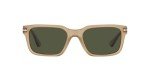Persol PO3272S Beige Opal Rectangular Sunglasses 55mm