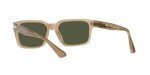 Persol PO3272S Beige Opal Rectangular Sunglasses 55mm
