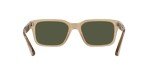 Persol PO3272S Beige Opal Rectangular Sunglasses 55mm