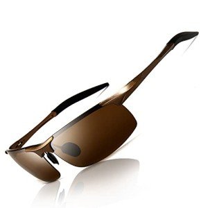 Men's HD Polarized Metal Frame Sunglasses - 8177CKC