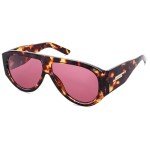 GUVIVI Retro Oversized Tortoise Aviator Sunglasses