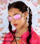 Trendy Y2K Polarized Butterfly Sunglasses UV400