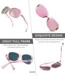 FEISEDY Women's Vintage Polarized Fashion Sunglasses