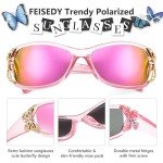 Trendy Y2K Polarized Butterfly Sunglasses UV400