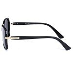 Feisedy Vintage Square Polarized Sunglasses for Everyone