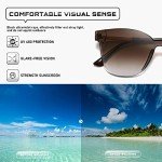 Trendy Frameless Square Sunglasses for Women