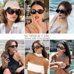 Mosanana Oval Retro 90s Women's Sunglasses