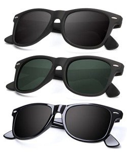 KALIYADI Polarized Sunglasses Set with Mirror Lenses