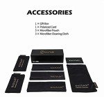 KALIYADI Polarized Sunglasses Set with Mirror Lenses