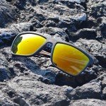 ZENOTTIC Men's Polarized Square Sunglasses with UV400 Protection