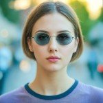 ZENOTTIC Oval Retro Polarized Sunglasses for All