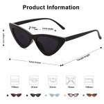 SOJOS Retro Cat Eye Sunglasses for Women
