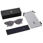 SOJOS Retro Cat Eye Sunglasses for Women