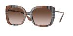 Burberry BE 4323 Caroll Check Gradient Sunglasses