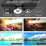 Fiore Polarized Rimless Sunglasses for All