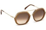 Emilio Pucci 47F Metal Sunglasses - Brown Gradient