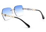 FEISEDY Women’s Rimless Designer Sunglasses B2567