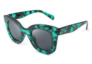 FEISEDY Oversized Square Retro Sunglasses B2572