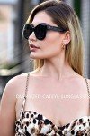 FEISEDY Oversized Square Retro Sunglasses B2572