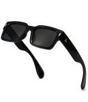 Trendy Square Frame Sunglasses for Men and Women