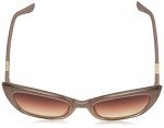 GUESS Retro Cat Eye Sunglasses in Shiny Beige