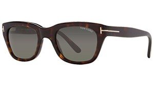 Tom Ford Snowdon Sunglasses - Dark Havana/Black Lens