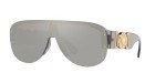 Versace VE 4391 Transparent Grey Shield Sunglasses