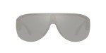 Versace VE 4391 Transparent Grey Shield Sunglasses