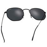 Pro Acme Small Square Designer Sunglasses - Black