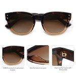 SOJOS Retro Round Polarized Sunglasses for All