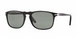 Persol PO3059S Black/Green Square Sunglasses for Men