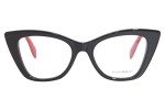 Alexander McQueen Black/Red Women's Eyeglasses Frame